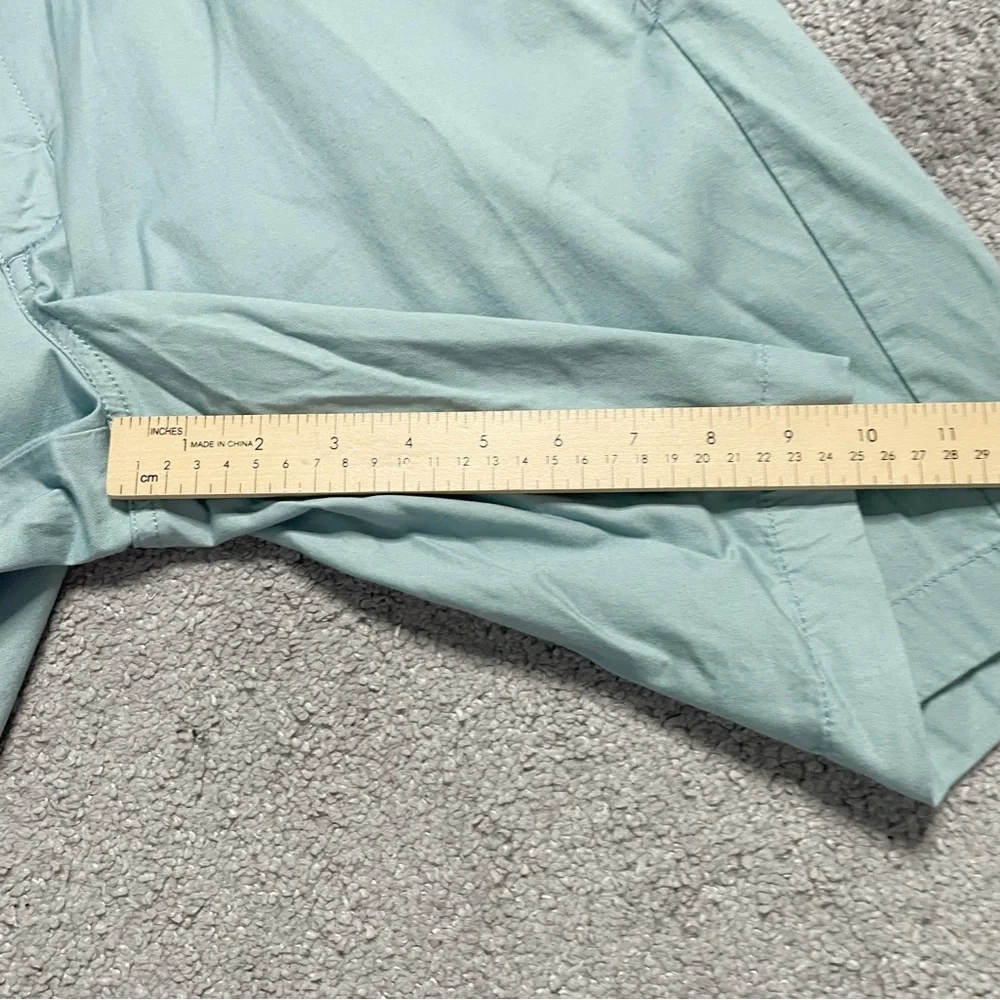 Tommy Bahama Boracay 38 Green Blue Flat Front Pockets Chino 10